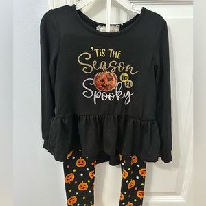 Cute matching fall set size 4t